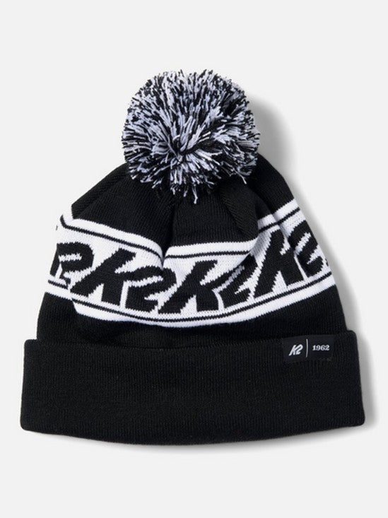K2 OLD SCHOOL BEANIE BLACK/WHITE 1SZ