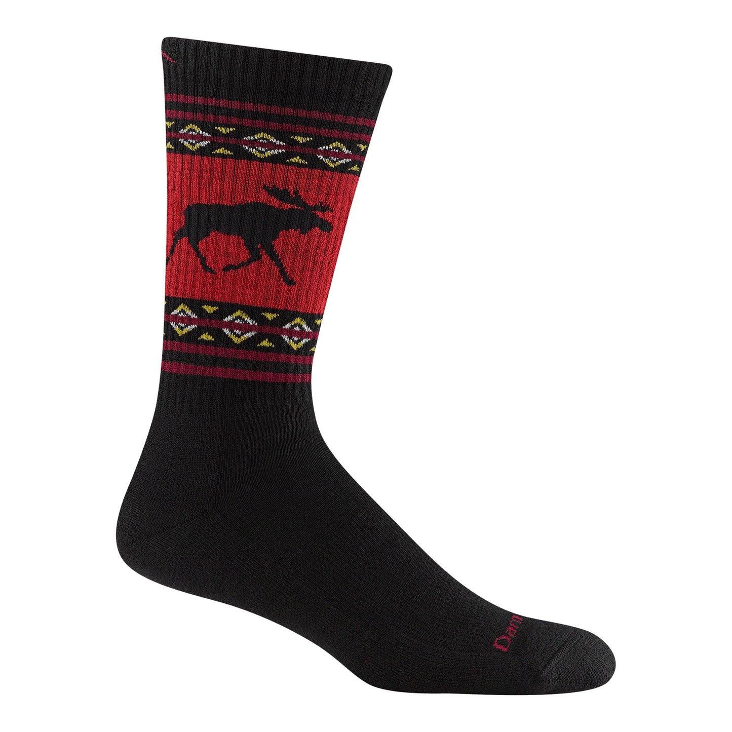 Darn Tough M's Vangrizzle Boot MW Hiking Socks - Moose Black - Med
