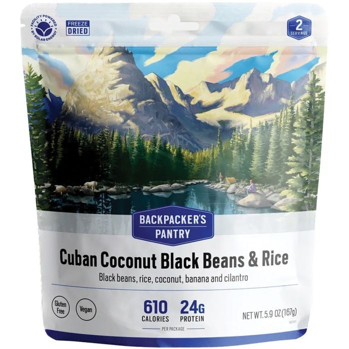 Backpacker's Pantry CUBAN COCONUT RICE & BLACK BEANS