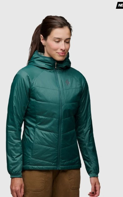 Black Diamond W SOLUTION 2.0 HOODY Color: 3062-Deep Woods, Size: XLG