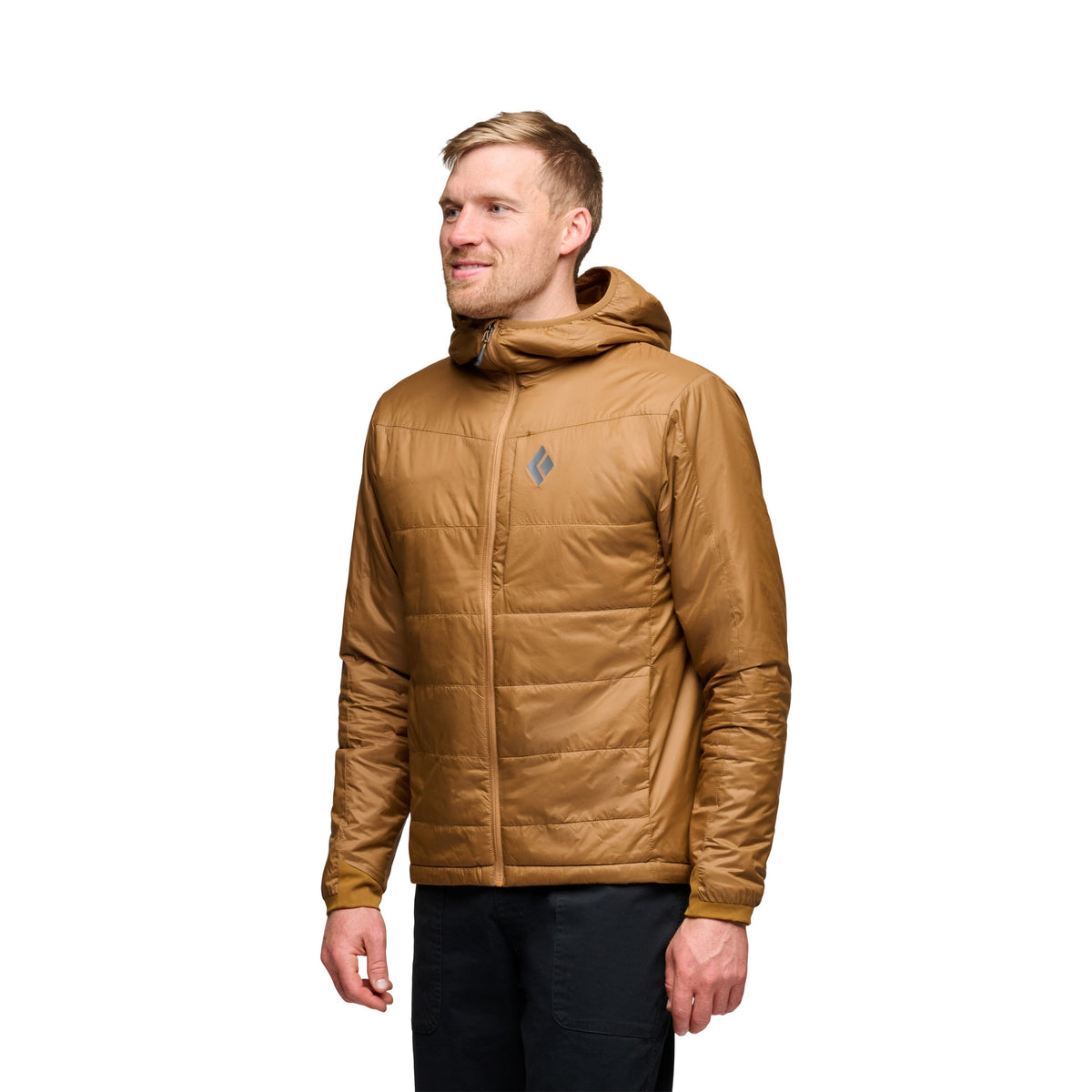 Black Diamond M SOLUTION 2.0 HOODY Color: 2028-Rye, Size: MED