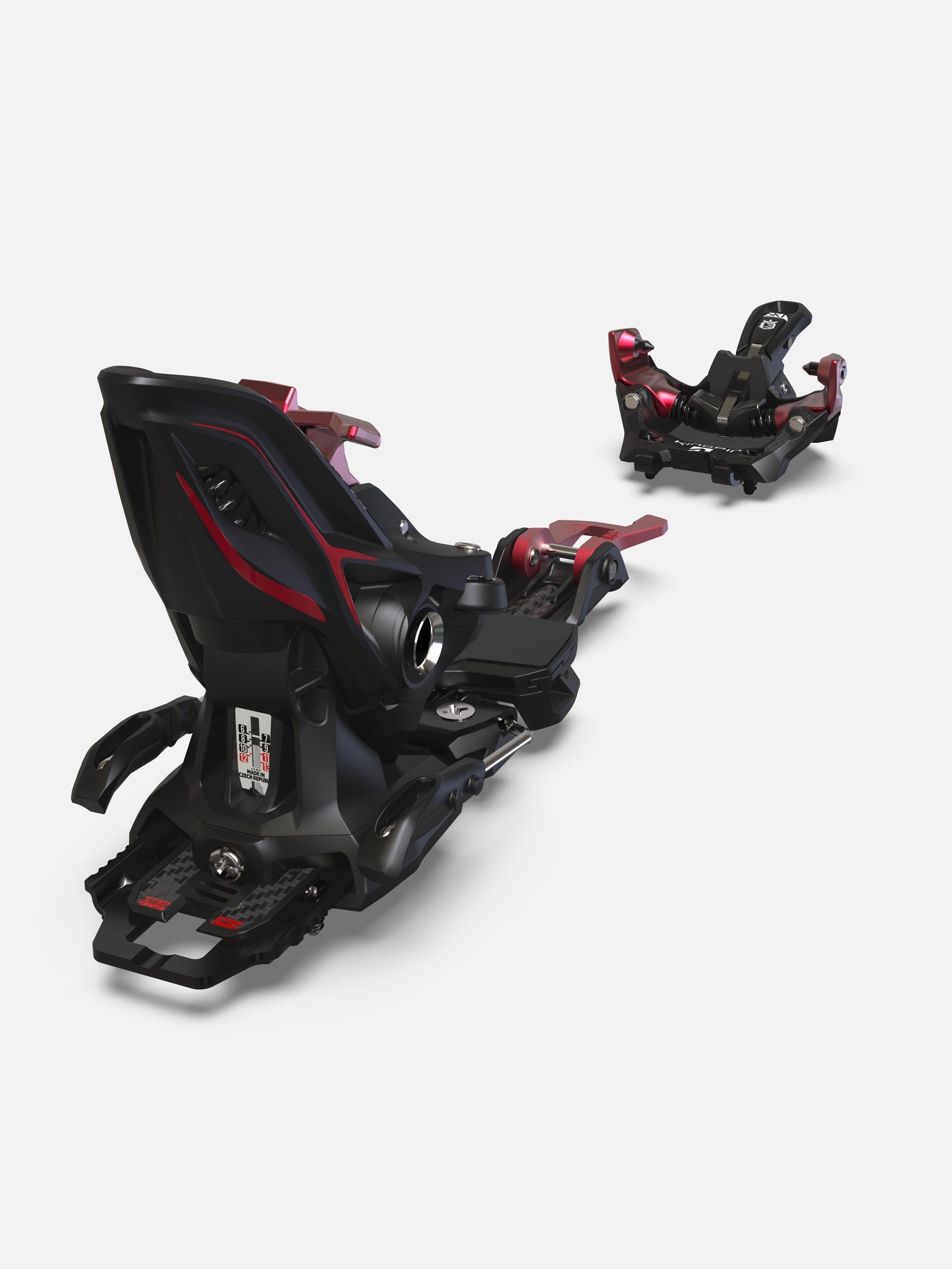 Marker KINGPIN 13 100-125MM Black - Red 2025 BC Tech Binding