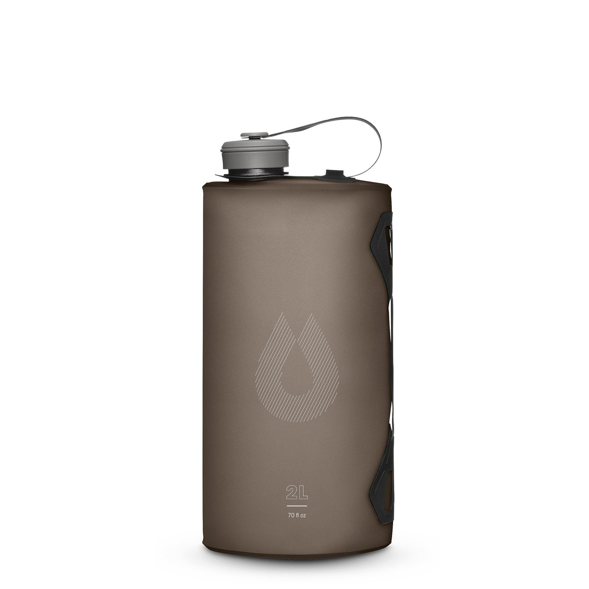 Hydrapak 2L Seeker (Mammoth Gray) Water Bottle
