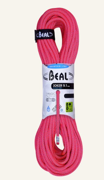 Beal JOKER UNICOR 9.1MMX60M ORNG GD UNICORE/M
