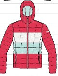 Swix Nordland Junior Girls' Down Jacket- Teaberry- 164/14