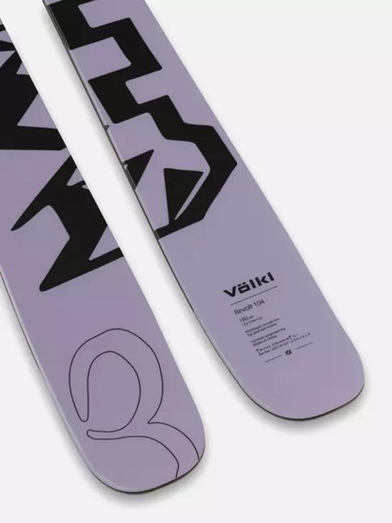 2026 Volkl Revolt 104 Skis- 180cm Purple/Black