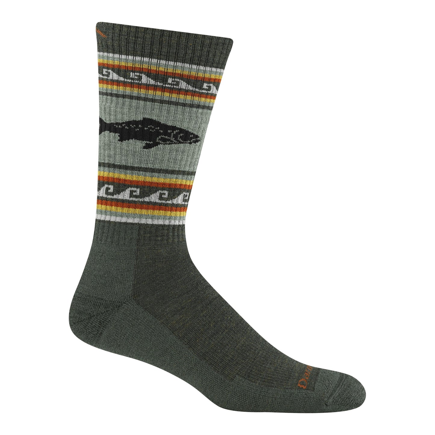 Darn Tough (Vangrizzle Boot Midweight Hiking) M's Trout River, X-Large