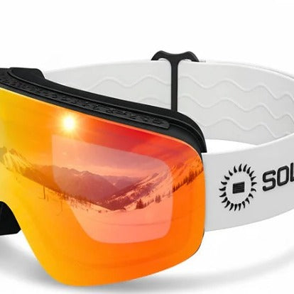Solaro Shades Lava Rush/Red (Magnetic) Goggles