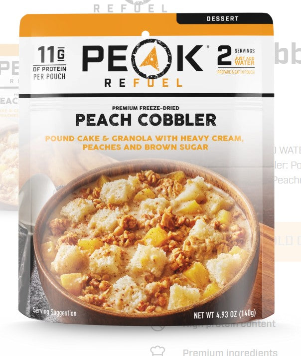 Peak Refuel  Cobbler Desserts!