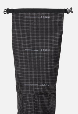 K2 ROLL TOP SINGLE SKI BAG BLACK 1SZ