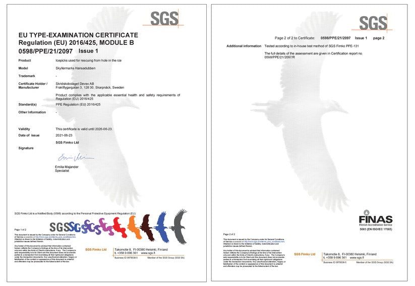 Skyllermarks Hansadubben Ice Claws