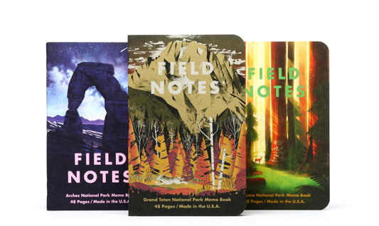 Field Notes National Parks 3-Pack D