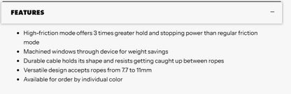 Black Diamond ATC-XP Belay/Rappel Device