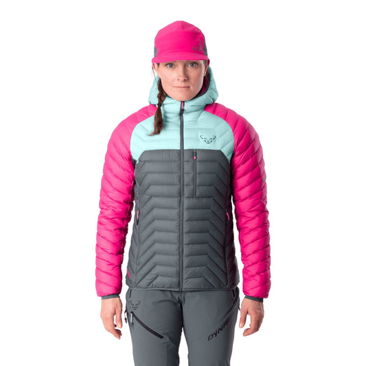 Dynafit RADICAL RDS DWN HOOD JKT W Large, Flamingo