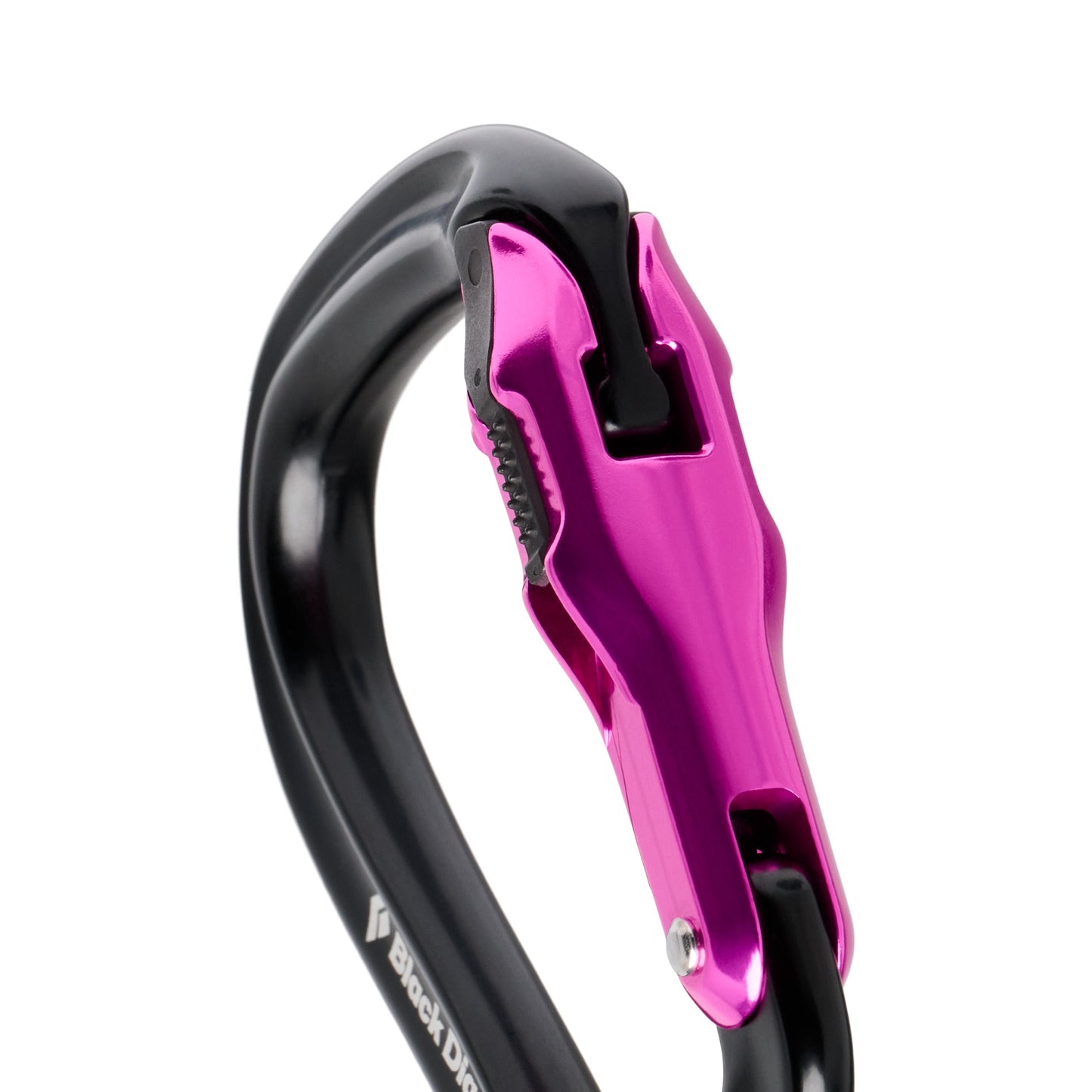 Black Diamond  Rocklock Magnetron Carabiner- Black/ Pink