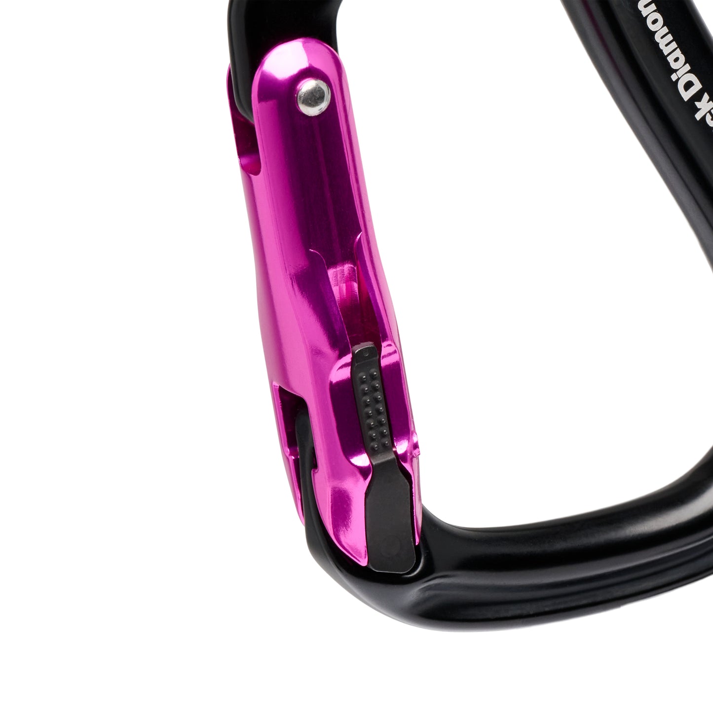 Black Diamond  Rocklock Magnetron Carabiner- Black/ Pink