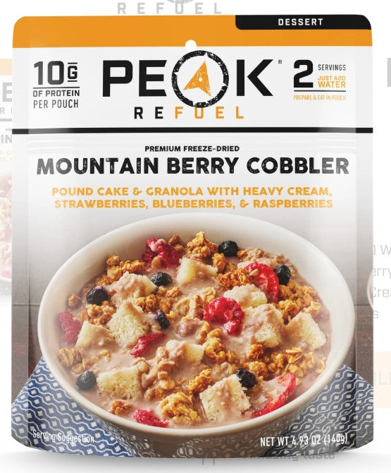 Peak Refuel  Cobbler Desserts!