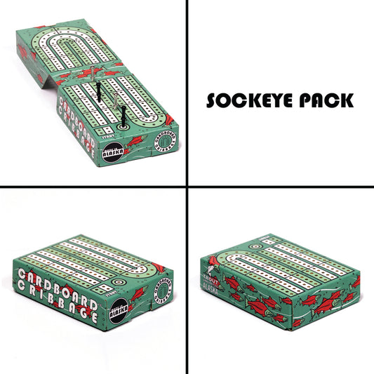 Cardboard Cribbage Misc. Art Adventure Collection SOCKEYE