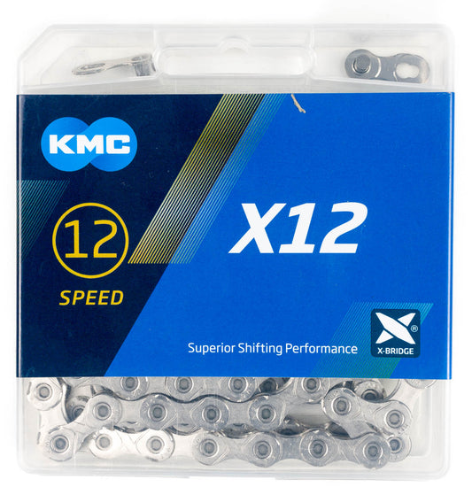 KMC X-12 12sp Chain, Silver