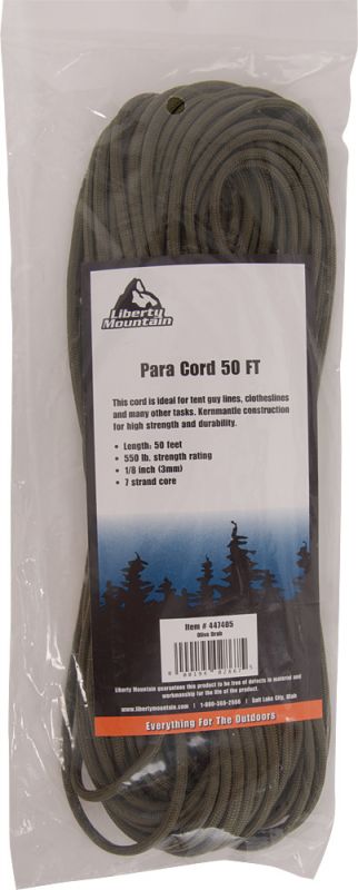 Liberty Mountain Paracord 50ft