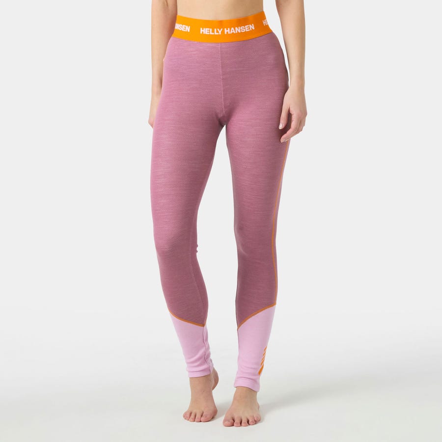 Helly Hansen W LIFA MERINO MIDWEIGHT PANT 664 WILDBE/XL