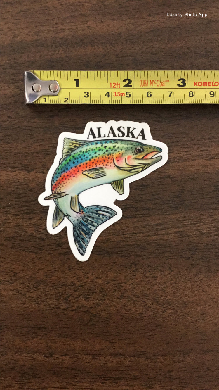 'Alaska Fish' Sticker