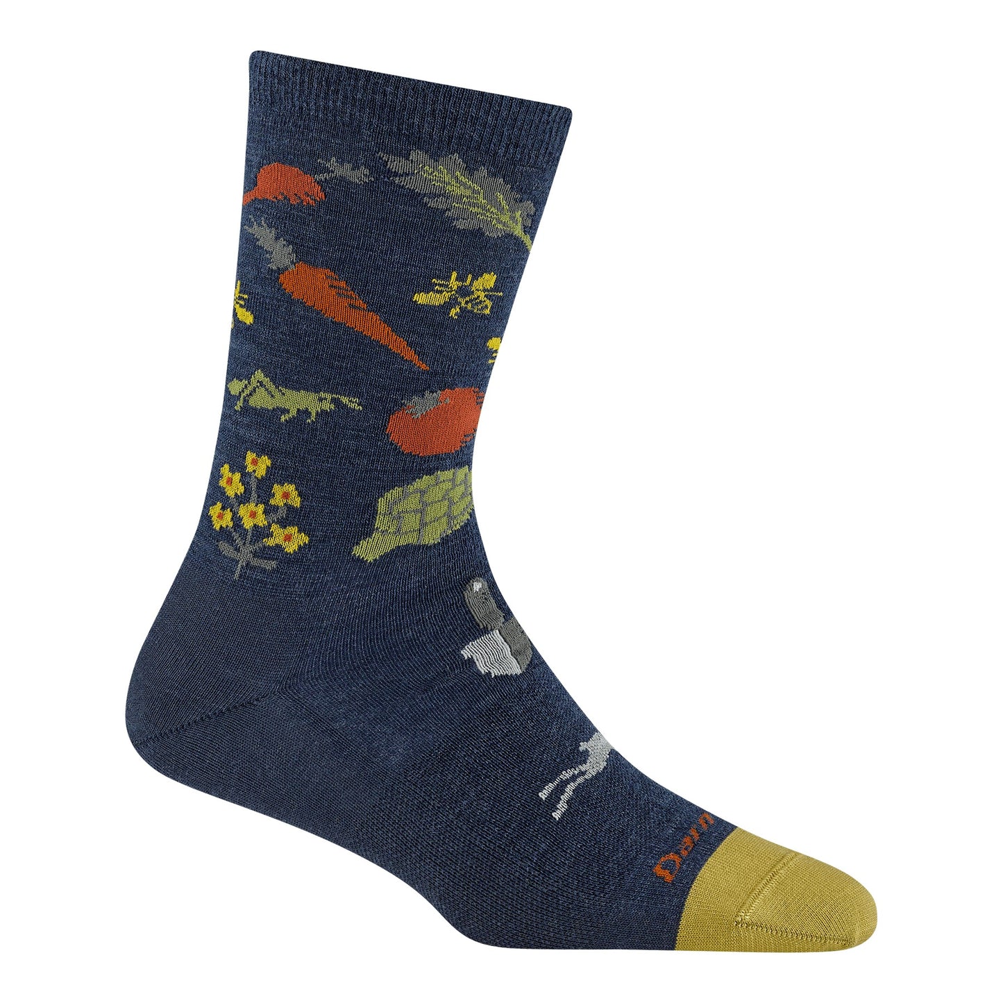 Darn Tough W's Farmer's Market Crew Lifestyle Socks 6054-N, Indigo, L