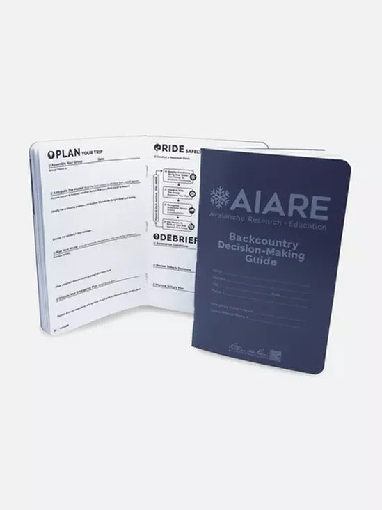 BCA AIARE Backcounty Decision-Making Guide Field Book