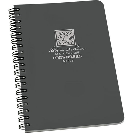 Rite in the Rain No. 373 4 5/8" x 7" Black Notebook/Journal