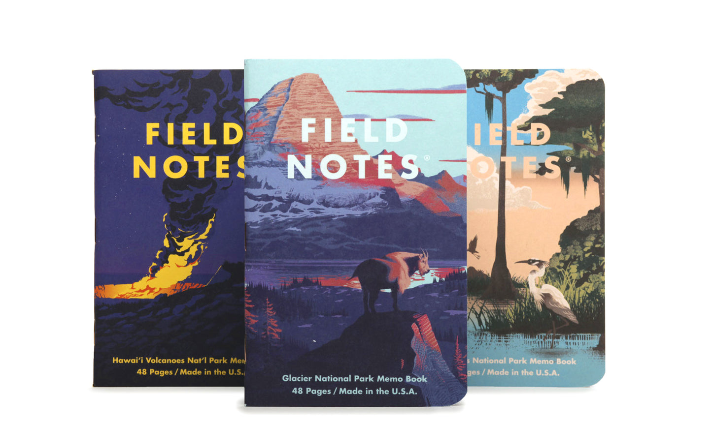 Field Notes National Parks 3-Pack F
