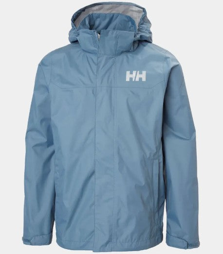 Helly Hansen Jr Loke Rain Jacket 146/11 Washed Navy