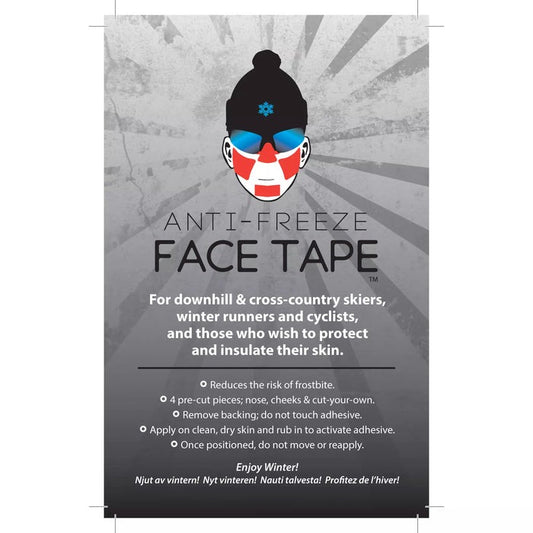 Anti-Freeze Face Tape Black AFFT-BK
