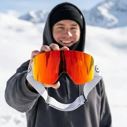 Solaro Shades Lava Rush/Red (Magnetic) Goggles