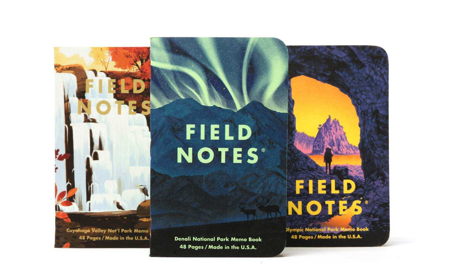 Field Notes National Parks 3-Pack E