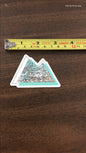 Always the Adventure 'Denali Topo Mountain' Sticker - The Hoarding Marmot