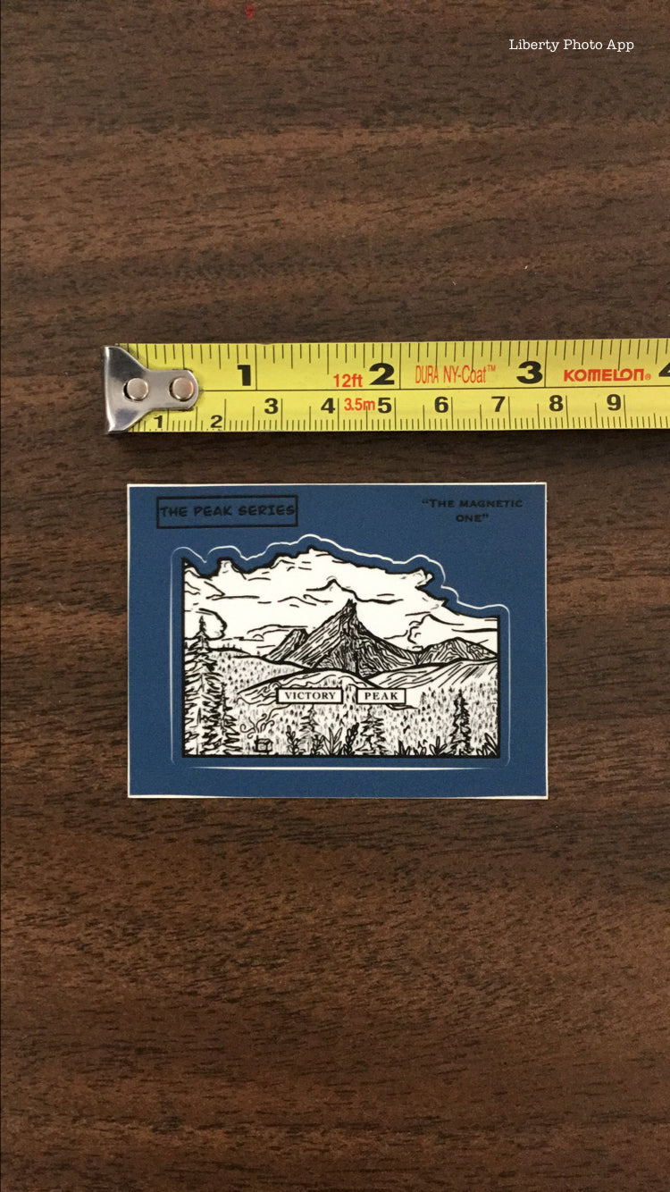 'Victory Peak' Sticker - The Hoarding Marmot